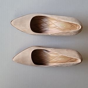 SUEDE  STILETTOS BEADCHAIN  STUDDED SOLE SPECIAL EVENTS SZ 10